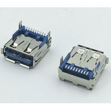 Гнездо USB 3.0 тип A, монтажное, Tcom (тип 2)