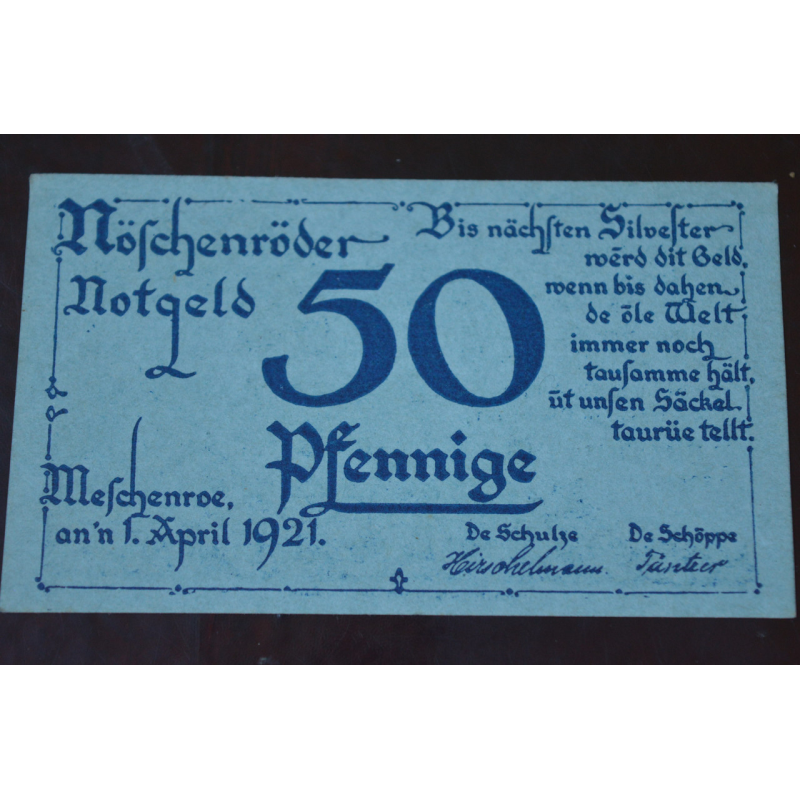 Німеччина. Нотгельд. 50Pf   ( 7 )
