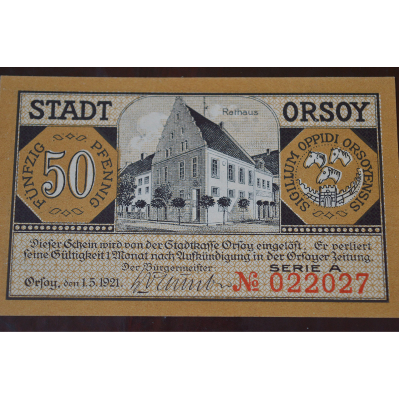 Німеччина. Нотгельд. 50Pf ( 7 ) Німеччина. Нотгельд. 50Pf ( 7 )