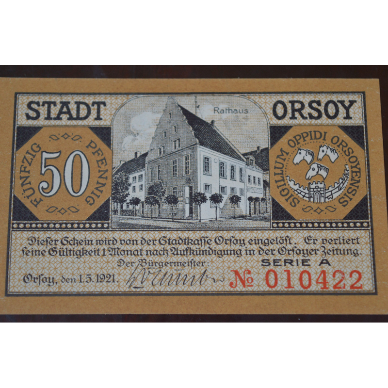 Німеччина. Нотгельд. 50Pf ( 7 ) Німеччина. Нотгельд. 50Pf ( 7 )