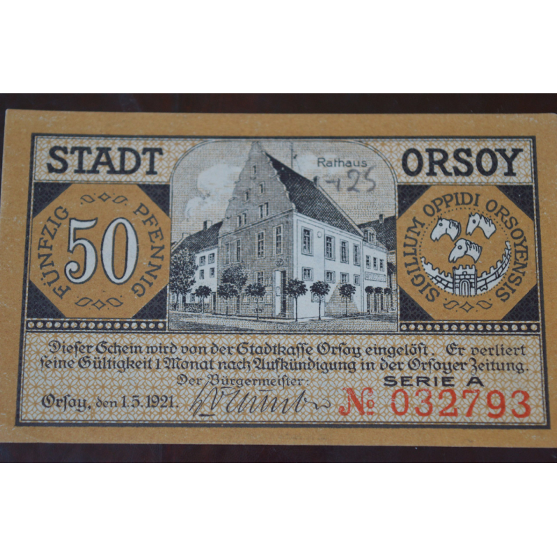 Німеччина. Нотгельд. 50Pf   ( 7 )