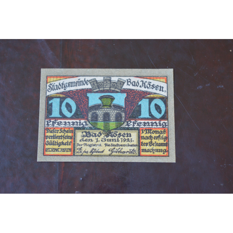 Німеччина. Нотгельд. 10Pf ( 7 ) Німеччина. Нотгельд. 10Pf ( 7 )