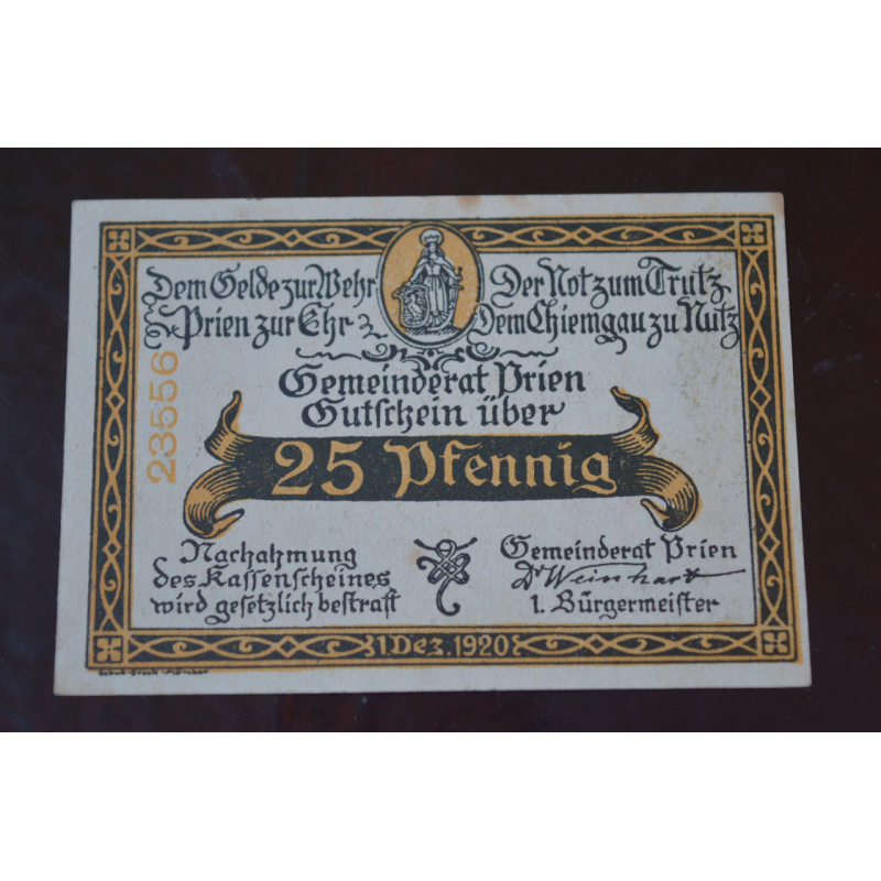 Німеччина. Нотгельд. 25Pf ( 7 ) Німеччина. Нотгельд. 25Pf ( 7 )