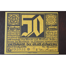 Німеччина. Нотгельд. 50Pf   ( 8 )