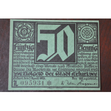 Німеччина. Нотгельд. 50Pf   ( 8 )
