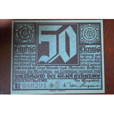 Німеччина. Нотгельд. 50Pf   ( 8 )