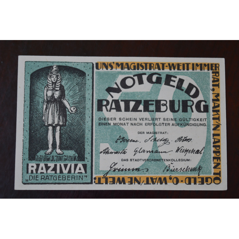 Німеччина. Нотгельд. 50Pf ( 8 ) Німеччина. Нотгельд. 50Pf ( 8 )