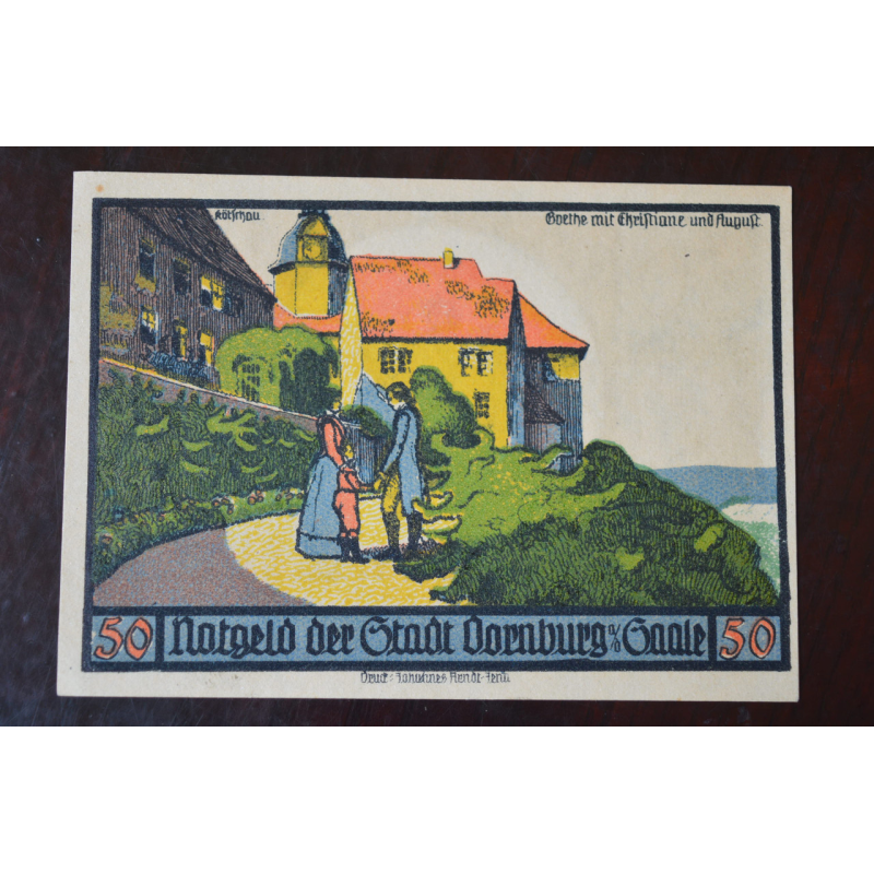 Німеччина. Нотгельд. 50Pf ( 8 ) Німеччина. Нотгельд. 50Pf ( 8 )