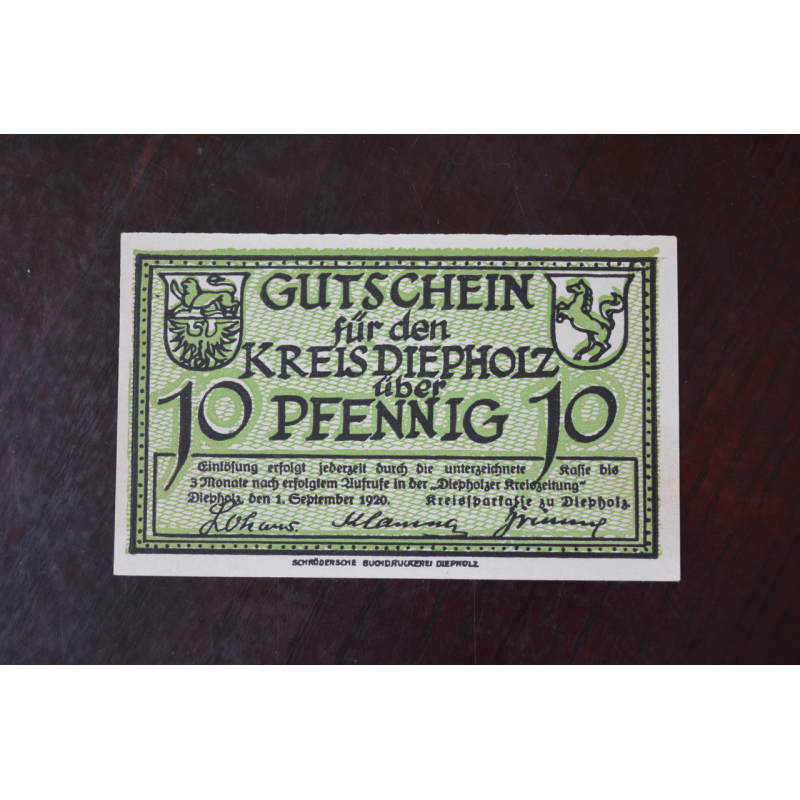 Німеччина. Нотгельд. 10Pf   ( 8 )