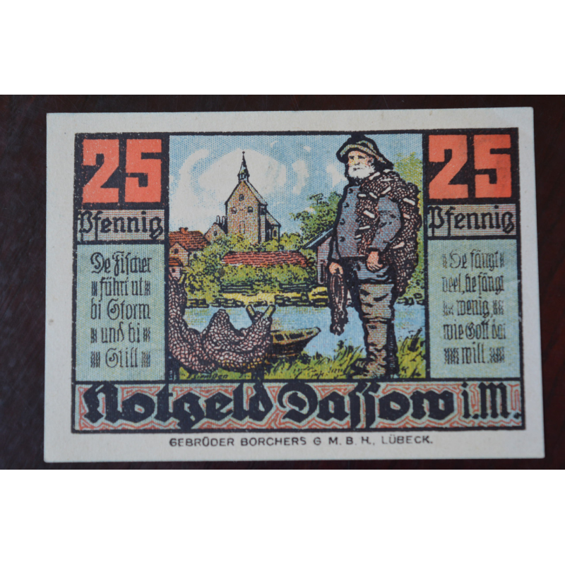 Німеччина. Нотгельд. 25Pf ( 8 ) Німеччина. Нотгельд. 25Pf ( 8 )