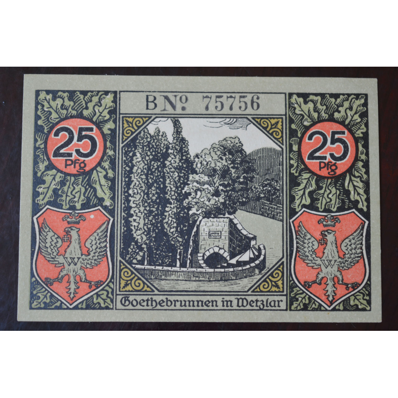 Німеччина. Нотгельд. 25Pf ( 8 ) Німеччина. Нотгельд. 25Pf ( 8 )