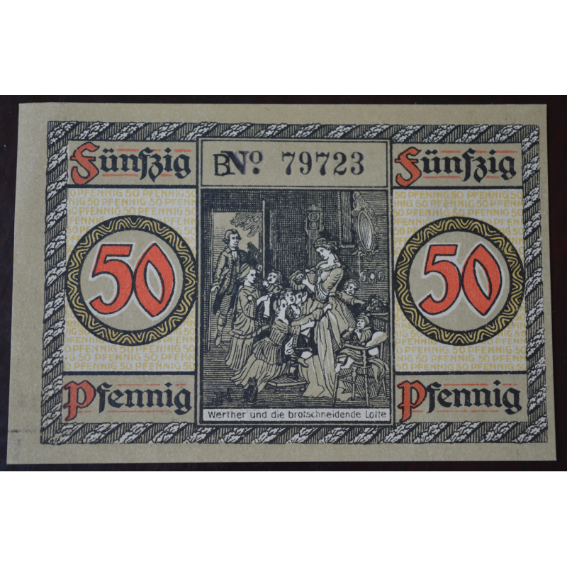 Німеччина. Нотгельд. 50Pf ( 8 ) Німеччина. Нотгельд. 50Pf ( 8 )