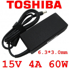 Блок живлення для ноутбука Toshiba 220 15V 4A 60W 6.3*3.0 mm