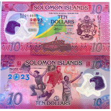 Solomon Islands  - 10 долларов Соломоновых Островов без даты 2023 г.