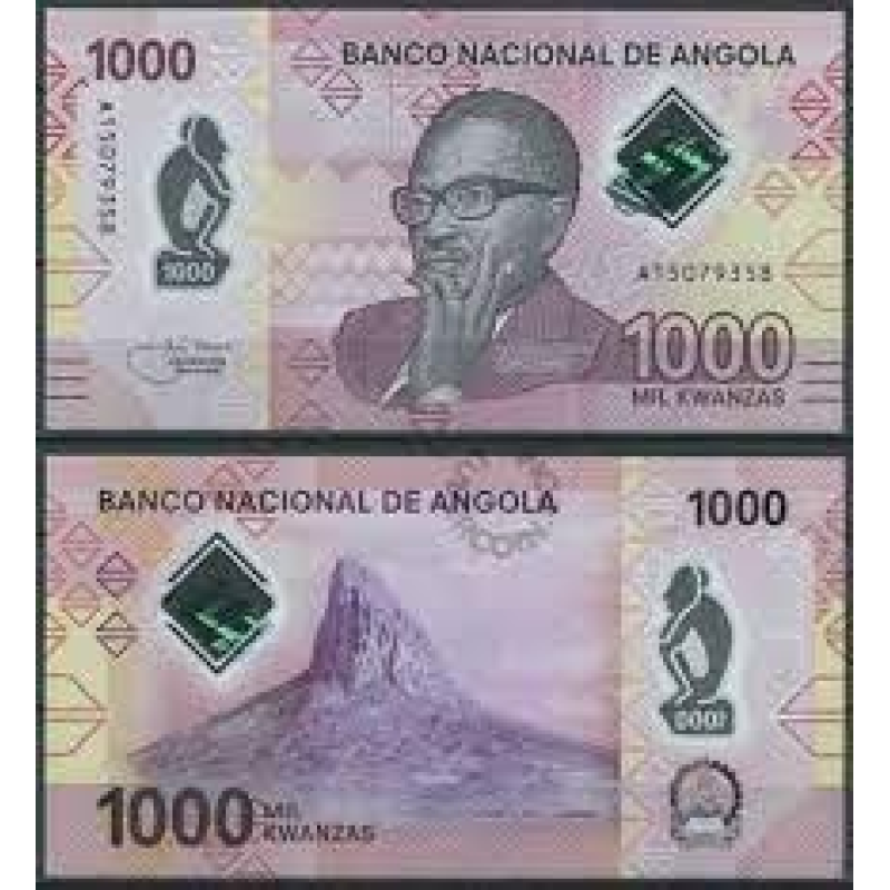 Angola Ангола 1000 Kwanzas 2020 UNC