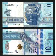Аруба / Aruba 10 florin 2019 Pick 21 UNC