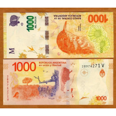 Argentina Аргентина - 1000 Pesos 2022 Pick 366(5) Serie IA