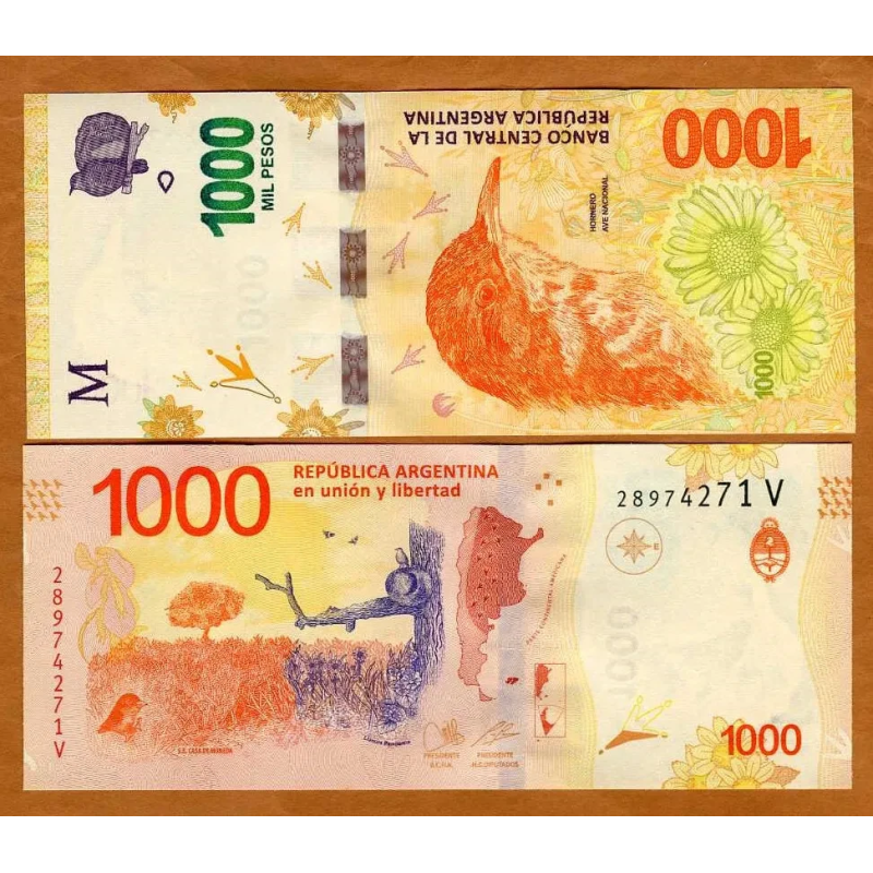 Argentina Аргентина - 1000 Pesos 2022 Pick 366(5) Serie IA Argentina Аргентина - 1000 Pesos 2022 Pick 366(5) Serie IA