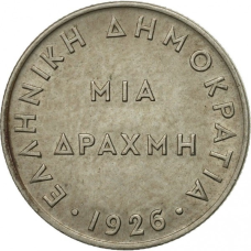 Греция 1 драхма, 1926