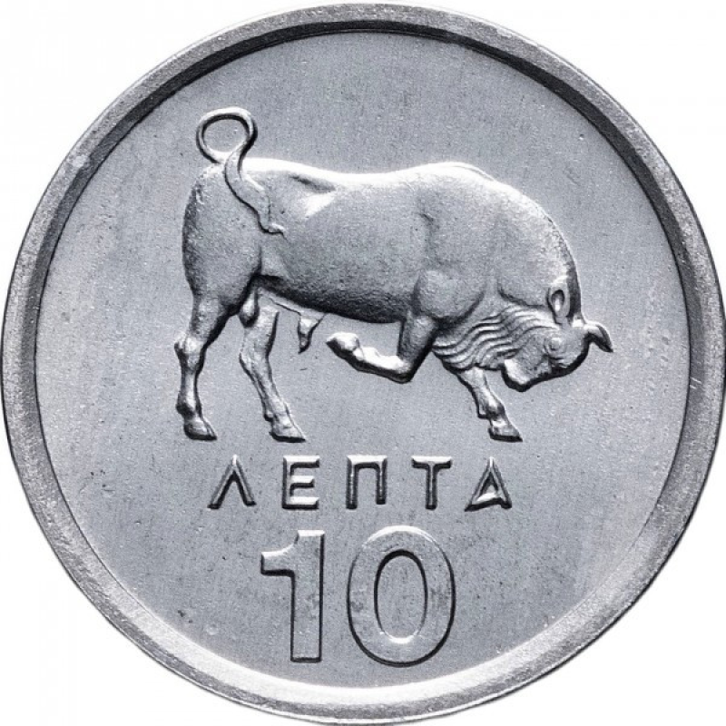 Греция 10 лепт, 1978