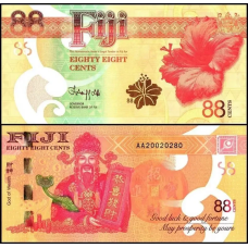 Фіджі Фиджи 88 центів .2022р  UNC  Р-123а