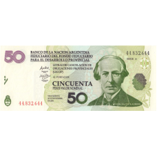 Аргентина 50 песо 2001-2006р 04,726,709