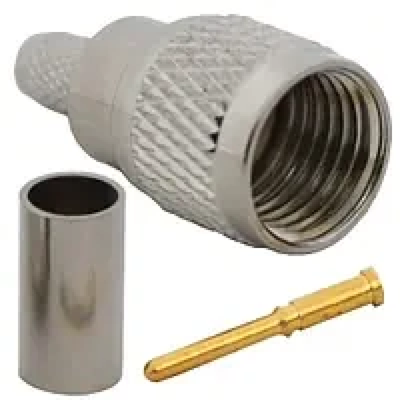 Штекер mini UHF под кабель (RG-58), обжимной, латунь Штекер mini UHF под кабель (RG-58), обжимной, латунь