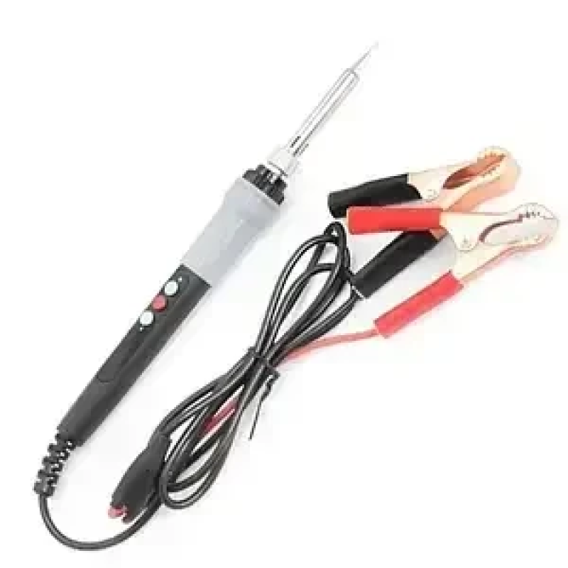 Паяльник HandsKit 919 c регулятором температуры и LCD дисплеем 12-24V, 36-72W, с питанием от аккумулятора