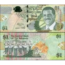 Багамы / Bahamas 1 dollar 2017 Pick 77а UNC