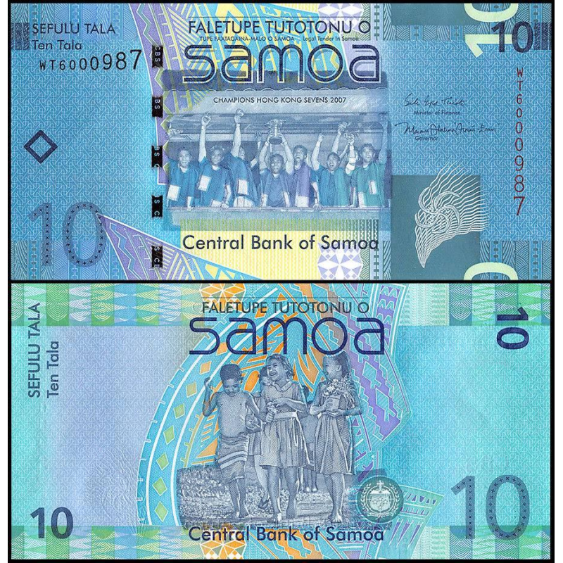 Самоа / Samoa 10 tala (2017) Pick 39 UNC Самоа / Samoa 10 tala (2017) Pick 39 UNC