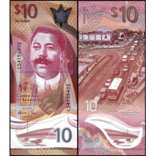 Барбадос / Barbados 10 Dollars 2022 Pick NEW UNC
