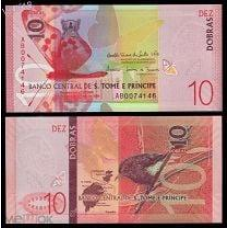 Сан - Томе и Принсипи 10 dobras 2020 Pick 77 UNC(бумага)