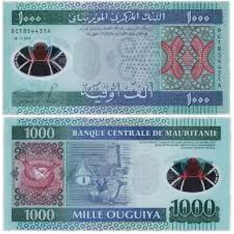 Мавритания / Mauritania 1000 Ouguiya 2014 Pick 19 UNC Мавритания / Mauritania 1000 Ouguiya 2014 Pick 19 UNC