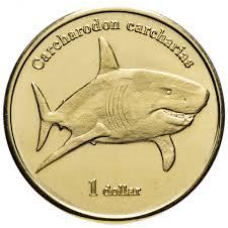 Муреа 1 долар 2019 UNC “Біла Акула“