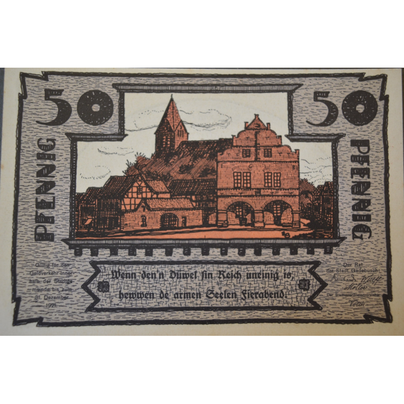 Німеччина. Нотгельд. 50 Pf ( 10 ) Німеччина. Нотгельд. 50 Pf ( 10 )