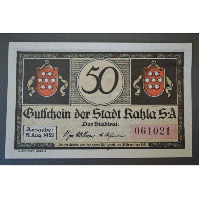 Німеччина. Нотгельд. 50 Pf ( 10 ) Німеччина. Нотгельд. 50 Pf ( 10 )