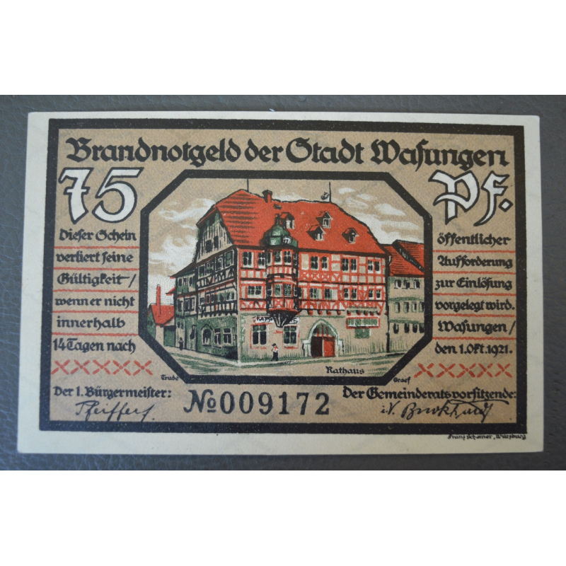 Німеччина. Нотгельд. 75 Pf   ( 10 )