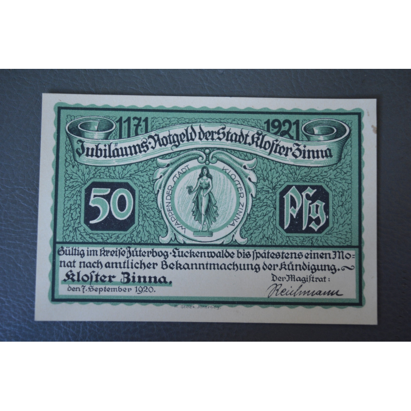 Німеччина. Нотгельд. 50 Pf ( 10 ) Німеччина. Нотгельд. 50 Pf ( 10 )