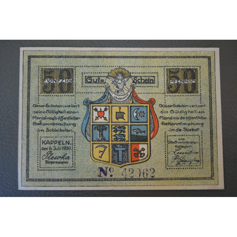 Німеччина. Нотгельд. 50 Pf ( 10 ) Німеччина. Нотгельд. 50 Pf ( 10 )