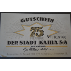 Німеччина. Нотгельд. 75 Pf   ( 10 )