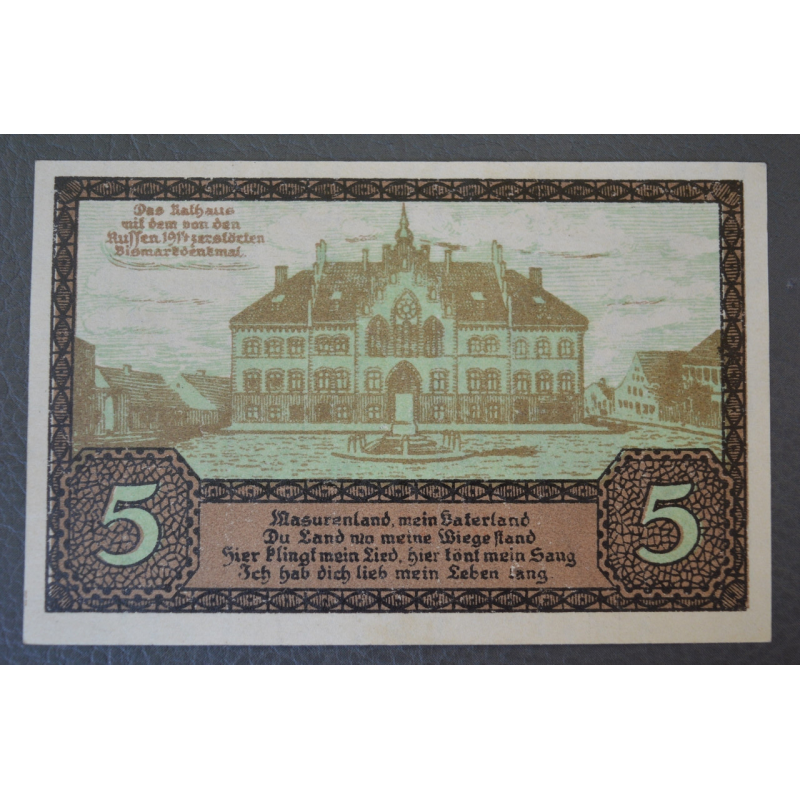 Германия. Нотгельд. 5 Pf ( 10 ) Германия. Нотгельд. 5 Pf ( 10 )