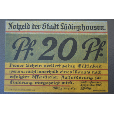 Німеччина. Нотгельд. 25 Pf   ( 10 )