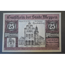 Німеччина. Нотгельд. 25 Pf   ( 10 )