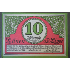 Німеччина. Нотгельд. 10 Pf   ( 10 )