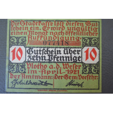 Німеччина. Нотгельд. 10 Pf   ( 10 )