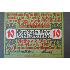 Німеччина. Нотгельд. 10 Pf   ( 10 )