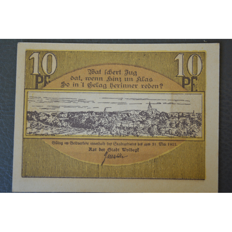 Німеччина. Нотгельд. 10 Pf ( 10 ) Німеччина. Нотгельд. 10 Pf ( 10 )