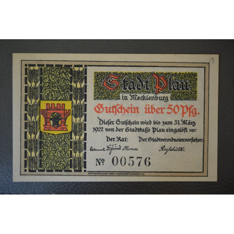 Німеччина. Нотгельд. 50 Pf ( 11 ) Німеччина. Нотгельд. 50 Pf ( 11 )