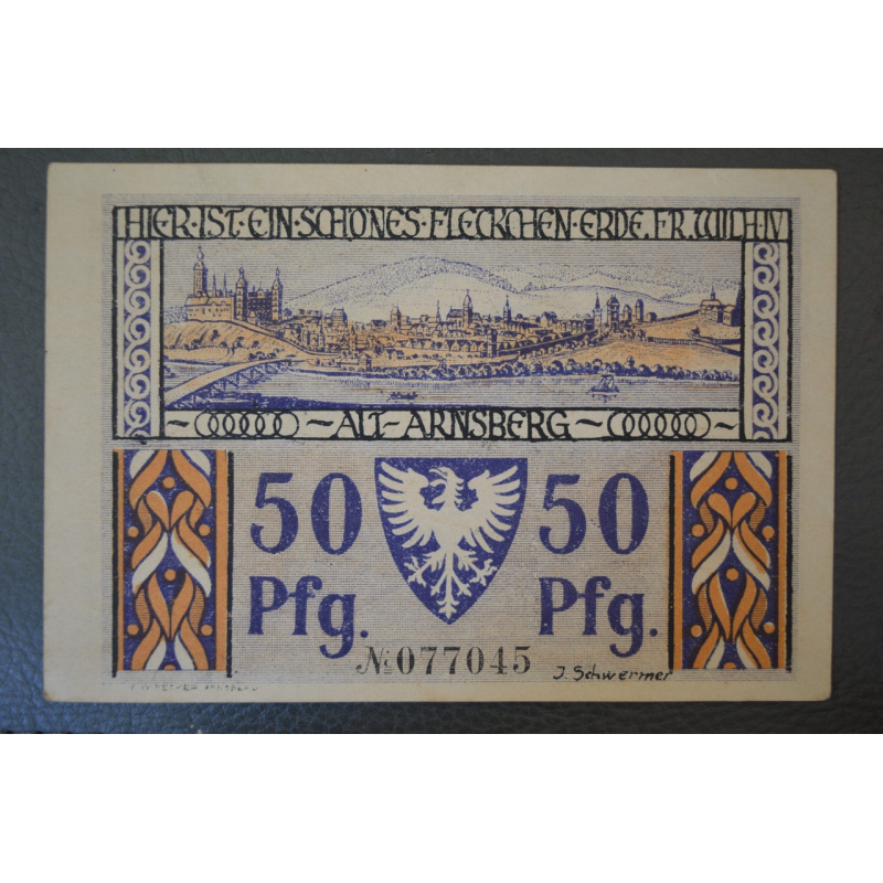 Німеччина. Нотгельд. 50 Pf ( 11 ) Німеччина. Нотгельд. 50 Pf ( 11 )