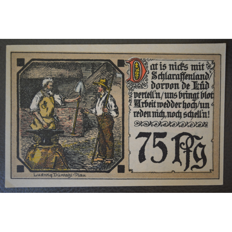 Німеччина. Нотгельд. 75 Pf ( 11 ) Німеччина. Нотгельд. 75 Pf ( 11 )